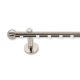 Landhouse 19mm belső csúszású fém karnis inox Gömb véggel