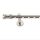 Landhouse 19mm belső csúszású fém karnis inox Madonna véggel