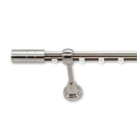   Landhouse 19mm belső csúszású fém karnis inox Grip véggel