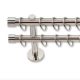 Landhouse 19mm karnis dupla inox Cilinder véggel
