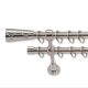 Landhouse 19mm karnis dupla inox Venus véggel