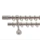 Landhouse 19mm karnis dupla inox Royal véggel