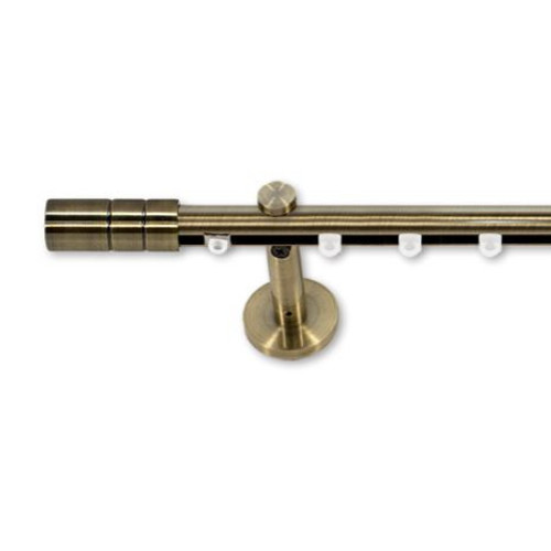 Landhouse 19mm belső csúszású fém karnis réz antik Grip véggel