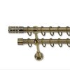 Landhouse 19mm karnis dupla réz antik Royal véggel