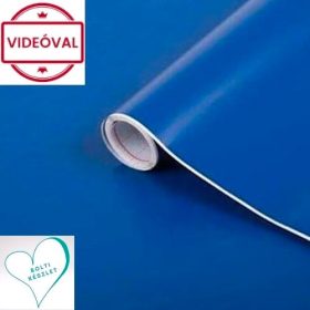 Matt sötétkék öntapadós fólia Royalblau 200-0897