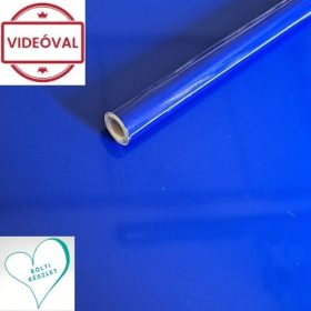 Fényes sötétkék öntapadós fólia Royalblau 200-1687