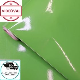 Fényes, zöld öntapadós fólia Apple 200-1995