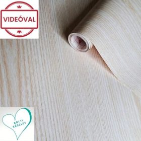   Faerezetű, fehér kőris öntapadós fólia Weisseche 200-2228