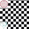 Nagy pepita mintás öntapadós fólia Monza schwarz-weiss 200-2565