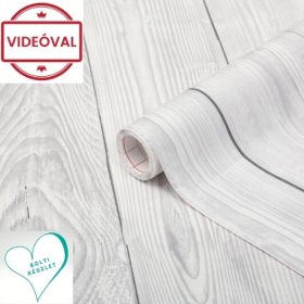   Szürke lambériamintás öntapadós fólia Shabby wood 200-3246
