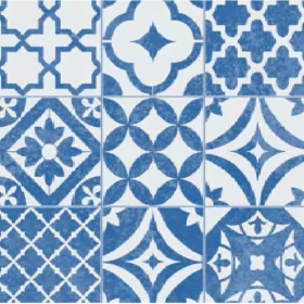 Kék cementlap mintás öntapadós fólia Zuladi 200-3273