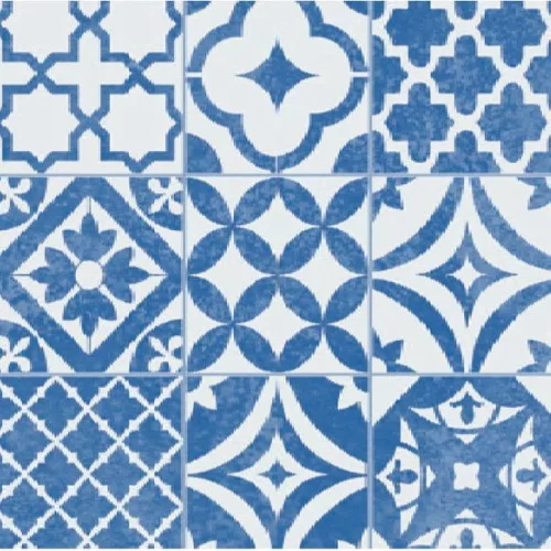 Kék cementlap mintás öntapadós fólia Zuladi 200-3273