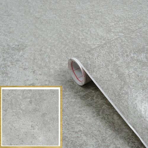 Szürke beton hatású öntapadós fólia Concrete 200-8291-15