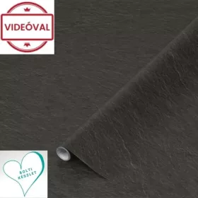   Black slate Fekete pala kő mintás öntapadós fólia 200-8352