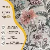 Silva Essence mályva alapon rózsaszín/korall virág mintás selyemfényű tapéta 21103
