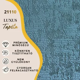   Silva Essence kék vakolat mintás selyemfényű tapéta  21110