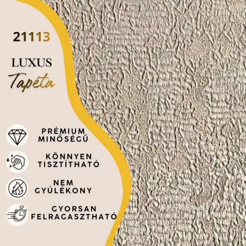 Silva Essence bézs vakolat mintás selyemfényű tapéta 21113
