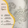 Silva Essence szürkésbarna alapon drapp klasszikus virág mintás selyemfényű tapéta 21116