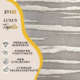   Silva Essence szürkésbarna/ drapp vízszintesen csíkozott selyemfényű tapéta  21125