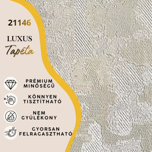 Silva Essence szürke/bézs vakolat mintás selyemfényű tapéta 21146