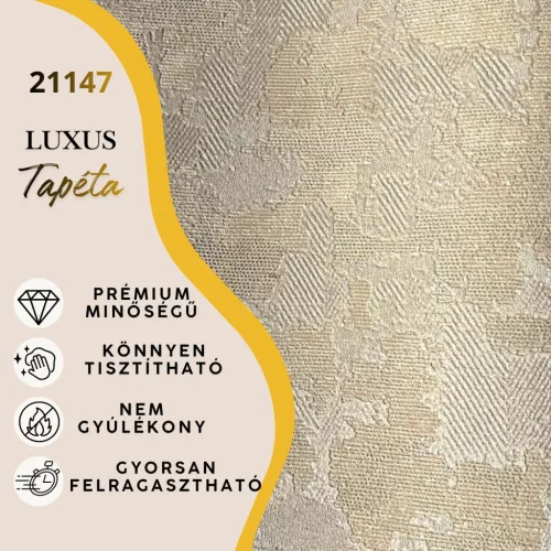 Silva Essence bézs/arany selyemfényű vakolat mintás tapéta 21147