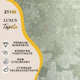   Silva Essence zöld/szürke vakolat mintás selyemfényű tapéta 21148