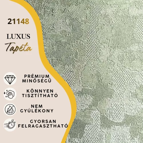 Silva Essence zöld/szürke vakolat mintás selyemfényű tapéta 21148