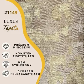   Silva Essence barna/zöld vakolat mintás selyemfényű tapéta 21149