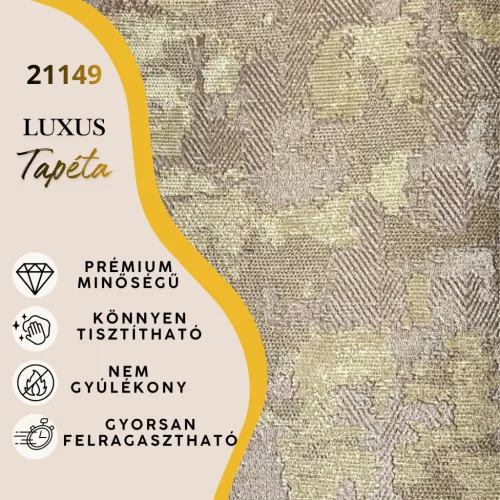 Silva Essence barna/zöld vakolat mintás selyemfényű tapéta 21149