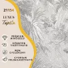 Silva Essence drapp alapon szürke dzsungel mintás selyemfényű tapéta 21154