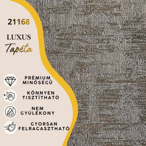 Silva Essence szürke/arany strukturált selyemfényű tapéta 21168