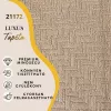 Silva Essence barna geometriai mintás selyemfényű tapéta 21172