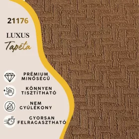   Silva Essence bronz geometriai mintás selyemfényű tapéta 21176