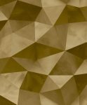   Fiesta bronz-arany strukturált 3D geometria mintás tapéta 21559-4