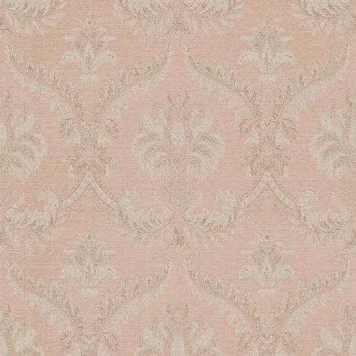 Classic & Elegant  Imperial mályva alapon szürkésbarna klasszikus tapéta 23604