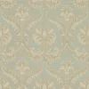 Classic & Elegant Imperial  zöld alapon barna klasszikus mintás tapéta 23605