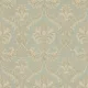 Classic & Elegant Imperial  zöld alapon barna klasszikus mintás tapéta 23605
