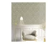 Classic & Elegant Imperial  zöld alapon barna klasszikus mintás tapéta 23605