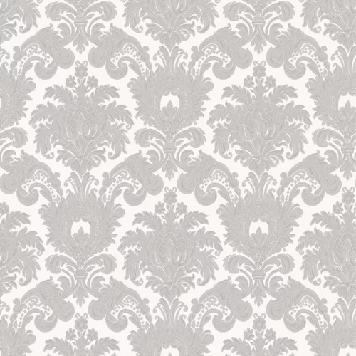 Classic & Elegant Allegro  drapp alapon szürke klasszikus mintás tapéta 23611