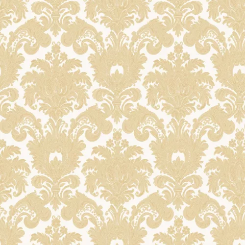 Classic & Elegant  Allegro krém alapon sárga klasszikus mintás tapéta 23612