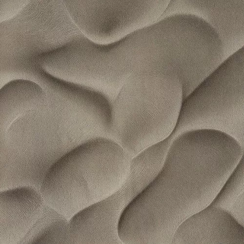 Dune hullámos 3D mintás szürkésbarna tapéta 251836