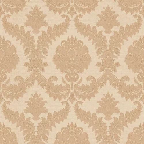Classic & Elegant Imperial 2. bézs alapon barna klasszikus mintás tapéta 25728