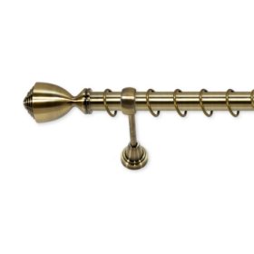 Landhouse 25mm szimpla karnis réz antik Beirut véggel