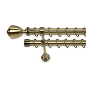 Landhouse 25mm dupla karnis réz antik Beirut véggel