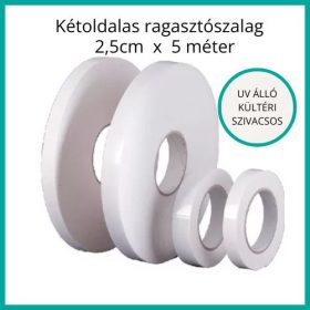 Kétoldali ragasztószalag szivacsos, kültéri
