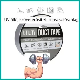   UV álló, szöveterősített, könnyen téphető maszkolószalag 309046