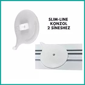   Slim Line sín mennyezeti konzol (gyorsrögzítő ) 2 vagy 3 soroshoz