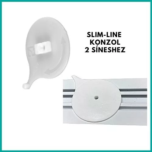 Slim Line sín mennyezeti konzol (gyorsrögzítő ) 2 vagy 3 soroshoz