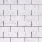   Fehér márványos csempemintás,  csempehelyettesítő tapéta 270-0175 Splendid Marble