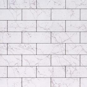   Fehér márványos csempemintás,  csempehelyettesítő tapéta 270-0175 Splendid Marble